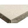 MANTEL ANTIMANCHAS RESINADO CONFECCIONADO 1,40 X 1,40 M 50% PES 45% CO 5% LUREX LINEAS DE ORO