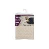 MANTEL ANTIMANCHAS RESINADO CONFECCIONADO 1,40 X 1.80 M 50% PES 45% CO 5% LUREX LINEAS DE ORO