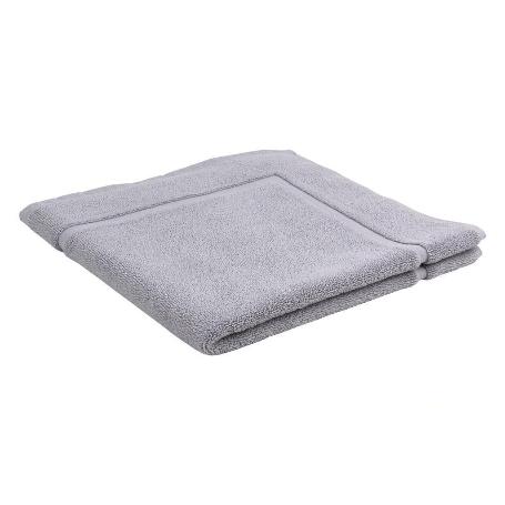 ALFOMBRA BAÑO GRIS PERLA GR.1000 GAMA PERLAN 60X60CM