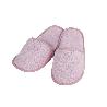 ZAPATILLAS BAÑO ROSA CLARO GAMA  FLOR TALLA.M