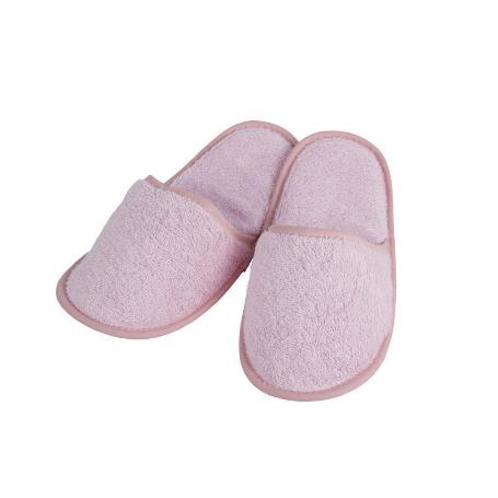 ZAPATILLAS BAÑO ROSA CLARO GAMA  FLOR TALLA.L
