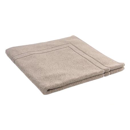ALFOMBRA BAÑO BEIGE GR.1000 MODELO ABISINIA 60X60CM