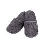 ZAPATILLAS BAÑO GRIS ANTRACITA MODELO PIEDRA TALLA.M
