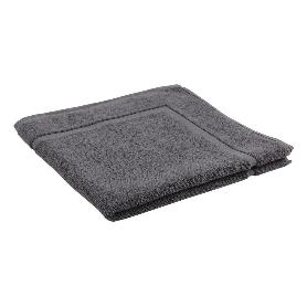 ALFOMBRA BAÑO GRIS ANTRACITA GR.1000 MODELO PIEDRA 60X60CM