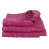 TOALLA TOCADOR FUCSIA GR.580/M2 MODELO PRIMAVERA 30X50CM