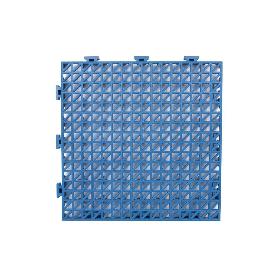 SET DE 4 UDS. LOSETA ALVEOLADA AZUL DE PVC 33 X 33 X 2 CM