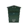 BUZÓN CORREO EXTERIOR VERDE MODELO LETTER 320X215X85MM