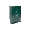 BUZÓN CORREO EXTERIOR VERDE MODELO LETTER 320X215X85MM