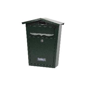 BUZÓN CORREO EXTERIOR NEGRO MODELO GARDEN 360X290X105MM