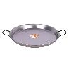 PAELLERA ACERO PULIDA Ø60CM