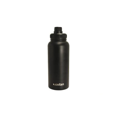 BOTELLA EXTREME DEPORTIVA COLOR NEGRO 950 ML