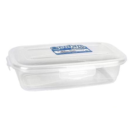 FIAMBRERA TRANSPARENTE RECTANGULAR 2,8 L