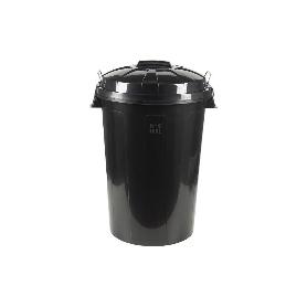 CUBO DE BASURA CON ASAS METÁLICAS 100 L