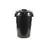 CUBO DE BASURA CON ASAS METÁLICAS 100 L