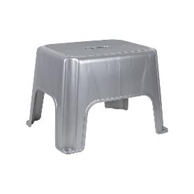TABURETE GRIS  40X30X28   CAJA 6 UNID.