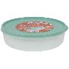 FIAMBRERA TORTILLA REDONDA VERDE  24.5X6.5CM VENTA UNITARIA