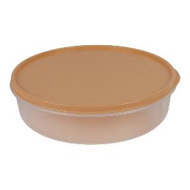 FIAMBRERA TORTILLA REDONDA NARANJA   24.5X6.5CM   CAJA 6 UNID.