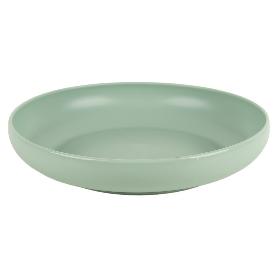 PLATO VERDE AGUA 20CM MODELO NARA 850ML   CAJA 6 UNID.
