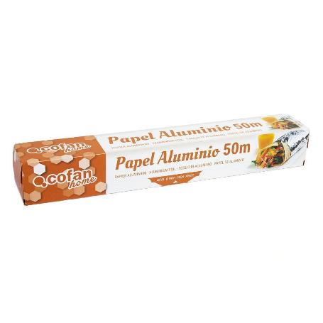 PAPEL ALUMINIO DOMÉSTICO 50M