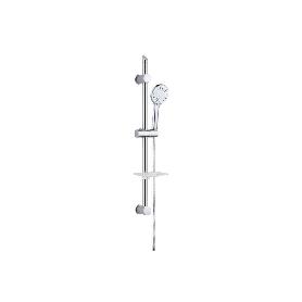 KIT DUCHA BARRA DESLIZANTE 3 PCS 5 FUNCIONES BLANCO