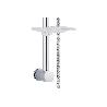 KIT DUCHA BARRA DESLIZANTE 3 PCS 5 FUNCIONES BLANCO