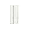 CORTINA DE BAÑO BLANCA  POLIÉSTER COLORES 140X200