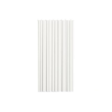 CORTINA DE BAÑO BLANCA  POLIÉSTER COLORES 220X200