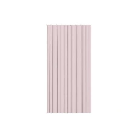 CORTINA DE BAÑO ROSA  POLIÉSTER COLORES 140X200