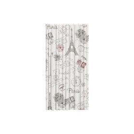CORTINA DE BAÑO PARISINO POLIÉSTER  220X200