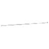 BARRA CORTINA EXTENSIBLE (PRESIÓN) WHITE 137-228CM