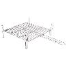 PARRILLA DOBLE INOX 500 X 500MM
