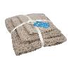 JUEGO DE 3 TOALLAS BEIGE 580 G/M2 GAMA ABISINIA 30X50  50X100  70X140 CM