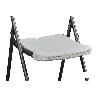 SILLA ALTA PLEGABLE BLANCA ALTURA ASIENTO 74CM   CAJA 2 UNID.