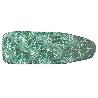 FUNDA ACOLCHADA PARA TABLA DE PLANCHAR 135 X 53 CM RAMAS VERDES
