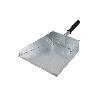 RECOGEDOR METÁLICO CON MANGO CORTO   CAJA 16 UNID.