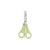 TIJERA ESCOLAR CON PUNTA REDONDA DE COLOR VERDE 13,3 CM