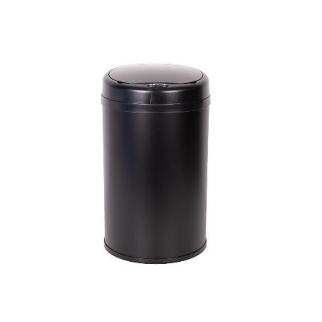 CUBO DE BASURA  NEGRO CON SENSOR Y CUBO INTERIOR 30 L 52 X 30,5 CM