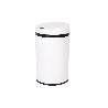 CUBO DE BASURA BLANCO CON SENSOR Y CUBO INTERIOR 30 L 52 X 30,5 CM