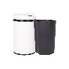 CUBO DE BASURA BLANCO CON SENSOR Y CUBO INTERIOR 30 L 52 X 30,5 CM