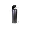 CUBO DE BASURA  NEGRO CON SENSOR Y CUBO INTERIOR 50 L 30,5 X 78 CM