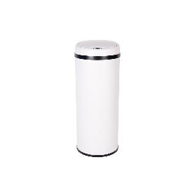 CUBO DE BASURA BLANCO CON SENSOR Y CUBO INTERIOR 50 L 30,5 X 78 CM