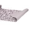 ROLLO DE ALFOMBRA EN CUADROS CROCHET 50% ALGODÓN 50% POLIÉSTER 50 CM X 15 M