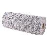 ROLLO DE ALFOMBRA JASPEADA GRIS MARENGO 50% ALGODÓN 50% POLIÉSTER 50 CM X 15 M