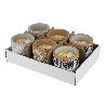 VELA AROMÁTICA DE CITRONELA MACETA DECORADA  170 G