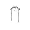 TRÍPODE REGULABLE PARA QUEMADOR ALTURA 70 CM