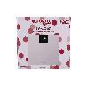 BÁSCULA DE BAÑO DIGITAL DE COLOR PIEDRA CON PANTALLA LED 30 X 30 X 2,2 CM