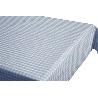 ROLLO DE MANTEL ANTIMANCHAS CUADROS AZULES 1,40 X 20 M