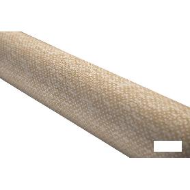ROLLO DE MANTEL ANTIMANCHAS RESINADO TEXTURA BEIGE 60 % ALGODÓN, 40 % POLIÉSTER 1,40 X 20 M