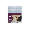 MANTEL ANTIMANCHAS CUADROS AZULES 1,40 X 2,00
