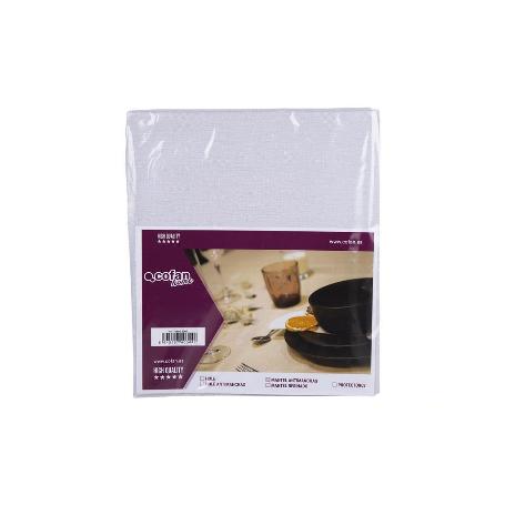 MANTEL ANTIMANCHAS ESTERILLA GRIS   1,40 X 3,00